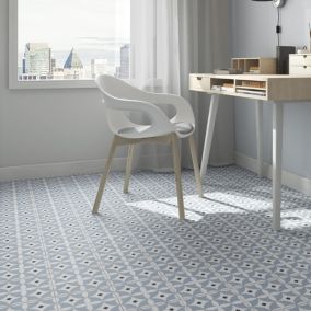 Carrelage premium effect ciment mat Cayenne 20x20 cm