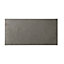 Carrelage sol anthracite 30 x 60 cm Floated