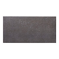 Carrelage sol anthracite 30 x 60 cm Metal ID