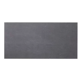 Carrelage sol anthracite 30 x 60 cm Slate