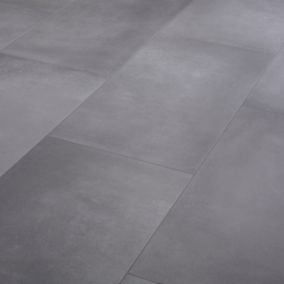 Carrelage sol anthracite 30 x 60 cm Smooth