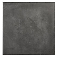 Carrelage sol anthracite 61,6 x 61,6 cm Konkrete