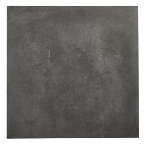 Carrelage sol anthracite 61,6 x 61,6 cm Konkrete