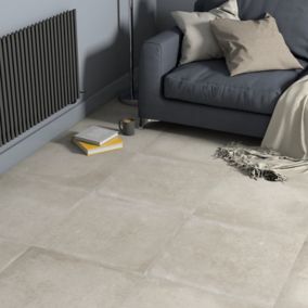 Carrelage sol beige 60 x 60 cm Kontainer