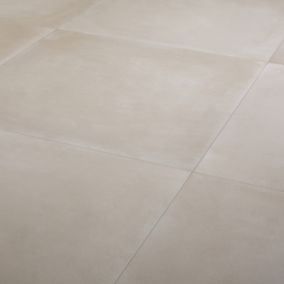Carrelage sol beige 60 x 60 cm Smooth