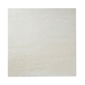 Carrelage sol beige 60 x 60 cm Soft Travertin