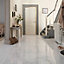 Carrelage sol blanc 30 x 60 cm Elegance Marble