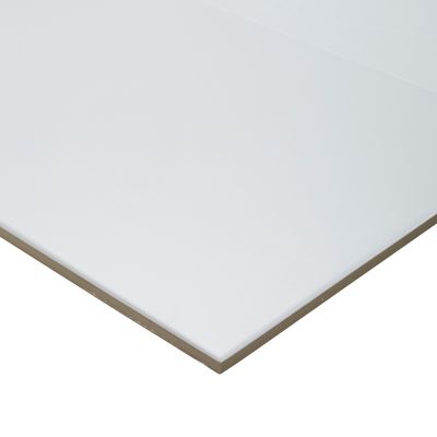 Carrelage sol blanc 30 x 60 cm Plain