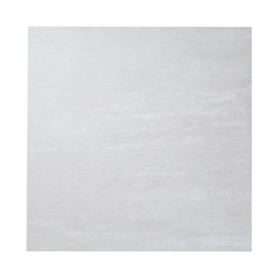 Carrelage sol blanc 60 x 60 cm Soft Travertin