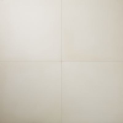 Carrelage sol blanc cassé effet béton L.60 x l.60 cm x ép.10 mm, Smooth