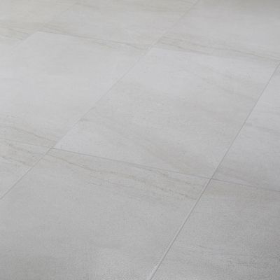 Carrelage sol blanc Lapatto 30 x 60 cm Palemon Stone