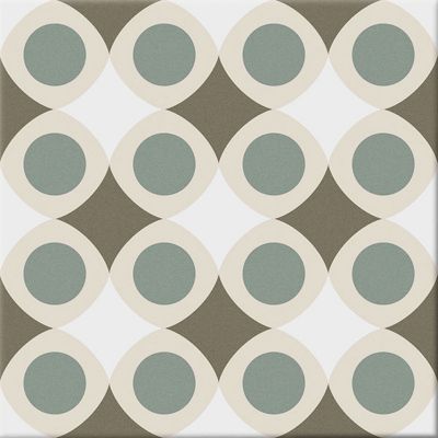 Carrelage sol effet carreaux de ciment Classico pop warm 20x20 cm - Réflex boutique
