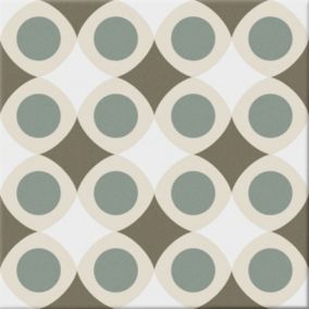 Carrelage sol effet carreaux de ciment Classico pop warm 20x20 cm - Réflex boutique