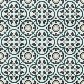 Carrelage sol effet carreaux de ciment Montaigne St-Etienne 20x20 cm - Reflex Boutique