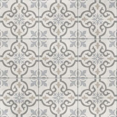 Carrelage sol effet carreaux de ciment Stella blow 60x60 cm - Réflex Boutique