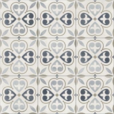 Carrelage sol effet carreaux de ciment Stella fint 60x60 cm  - Réflex Boutique