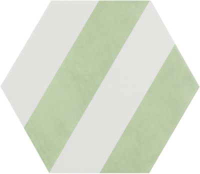 Carrelage sol et mur à rayures coloris vert Meraki 22,8 x 19,8 cm — free download