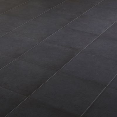 Carrelage sol et mur anthracite effet pierre L.20 x l.20 cm x ép.8,2 mm, Konkrete