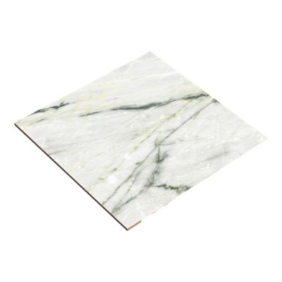 Carrelage sol et mur Aruma blanc vert 60 x 60 cm