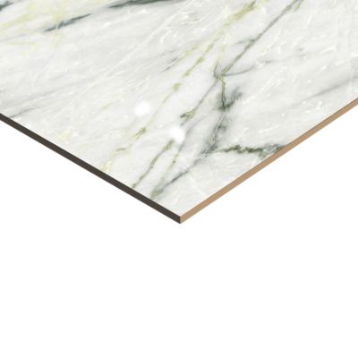 Carrelage sol et mur Aruma blanc vert 60 x 60 cm