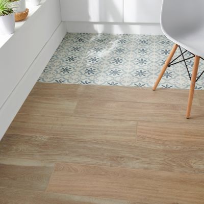 Carrelage sol et mur aspect bois naturel L.120 x l.20 cm x ép.9 mm, Antic Rustic