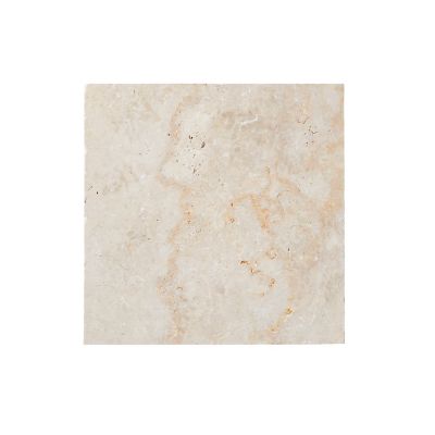 Carrelage sol et mur beige 40 x 40 cm Travertino pierre naturelle