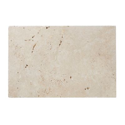 Carrelage sol et mur beige 40 x 60 cm Travertino pierre naturelle