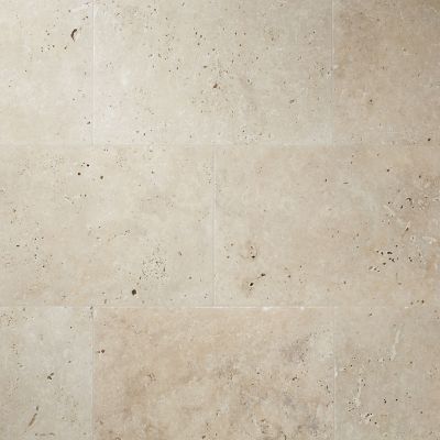 Carrelage sol et mur beige 40 x 60 cm Travertino pierre naturelle