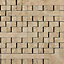 Carrelage sol et mur beige effet pierre 30 x 60 cm Pioggia