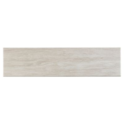 Carrelage sol et mur blanc 15x60cm Wychwood