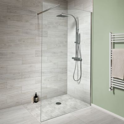 Carrelage sol et mur blanc 15x60cm Wychwood