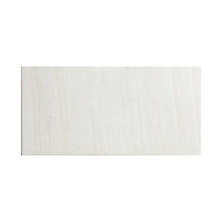 Carrelage sol et mur blanc 30 x 60 cm Purestone (vendu au carton)