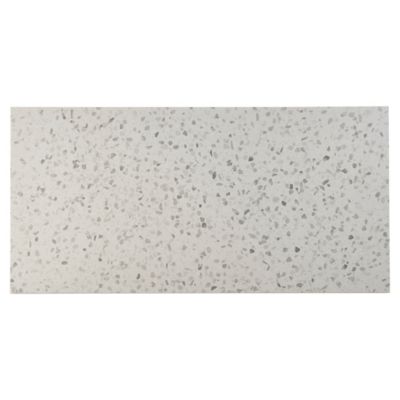 Carrelage sol et mur blanc 40x80cm Terazo