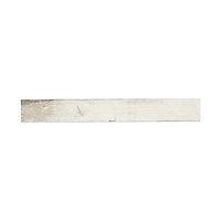 Carrelage sol et mur blanc 7,8 x 61 cm Rienza (vendu au carton)