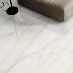 Carrelage sol et mur blanc brillant Onyx 90 x 180 cm