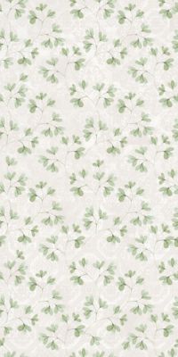 Carrelage sol et mur blanc Floral 60 x 120 cm