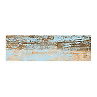 Carrelage sol et mur bleu ciel 14,4 x 89,3 cm Faro (vendu au carton)