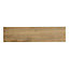 Carrelage sol et mur bois foncé 15 x 60,5 cm Lignium Otranto (vendu au carton)