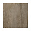 Carrelage sol et mur brun 40 x 40 cm Béton (vendu au carton)