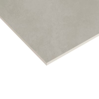 Carrelage sol et mur Concrete gris effet béton 61 x 61 cm ep 9cm