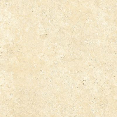 Carrelage sol et mur grès cérame émaillé effet travertin beige mat L.60 x l.60 cm x ép.7,4 mm, Traverno