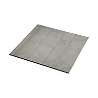 Carrelage sol et mur gris 60 x 60 cm Ciment bois (vendu au carton)
