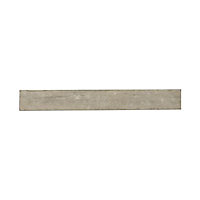 Carrelage sol et mur gris 7,8 x 61 cm Rienza (vendu au carton)