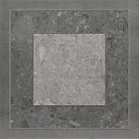 Carrelage sol et mur gris clair 45 x 45 cm Sophistry (vendu au carton)
