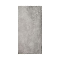 Carrelage sol et mur gris effet béton 25 x 50 cm Container