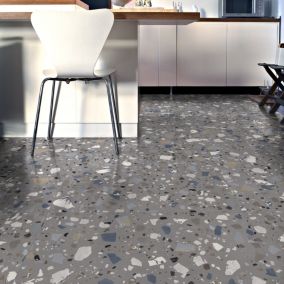 Carrelage sol et mur gris mat Trend-Deco 90 x 90 cm