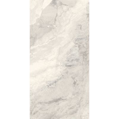 Carrelage sol et mur gris perle brillant Mineral 60 x 120 cm