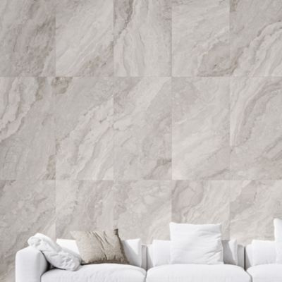 Carrelage sol et mur gris perle brillant Mineral 90 x 180 cm — free download