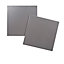 Carrelage sol et mur gris titanium 20 x 20 cm Pikoli 2 (vendu au carton)