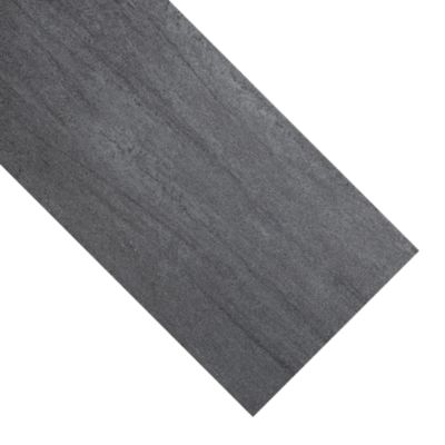 Carrelage sol et mur intérieur anthracite effet pierre L.60 x l.30 cm x ép.9,5 mm, Oikos